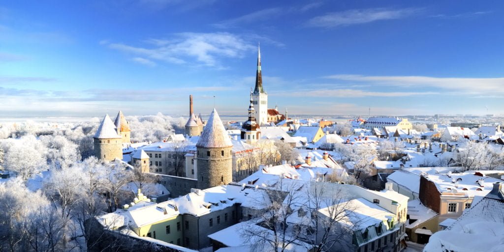 Tallinn city. Estland