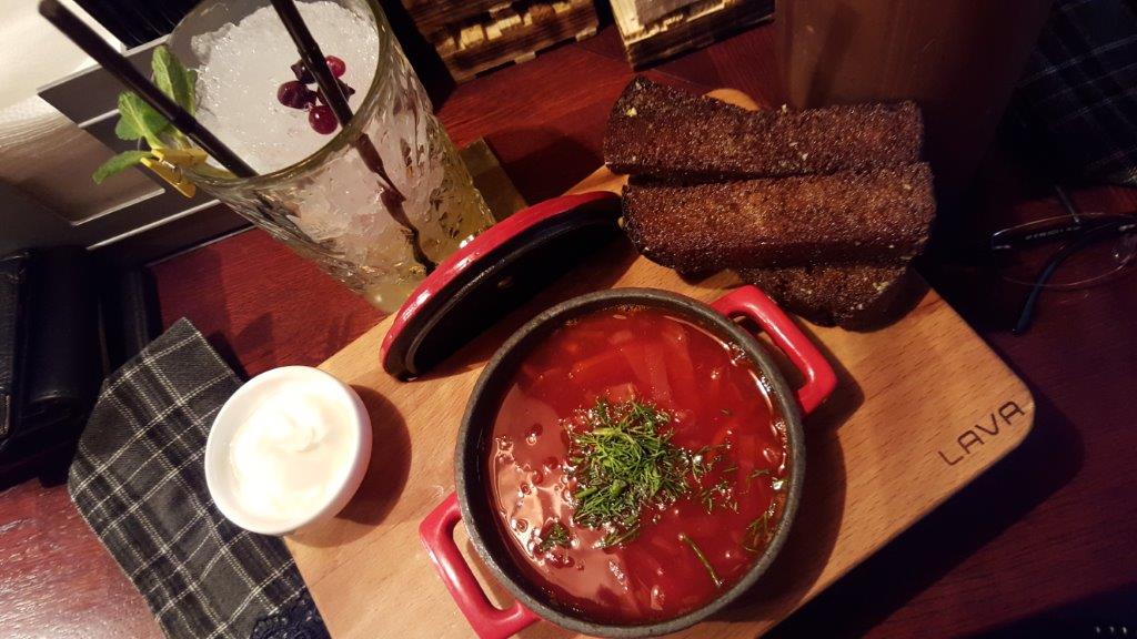 Rusisk rødbedesuppe