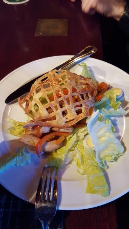Smukt serveret
