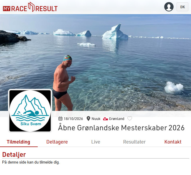 Åbne Grønlandske Mesterskaber i issvømning